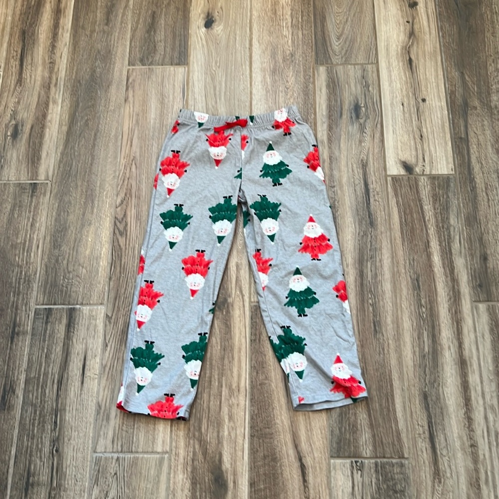 Carter’s Fleece Santa Tree Pajama Pants Size 7